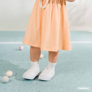 [CHAANG 9M-5Y] Váy cộc tay thiết kế chun eo Olympia cho bé gái