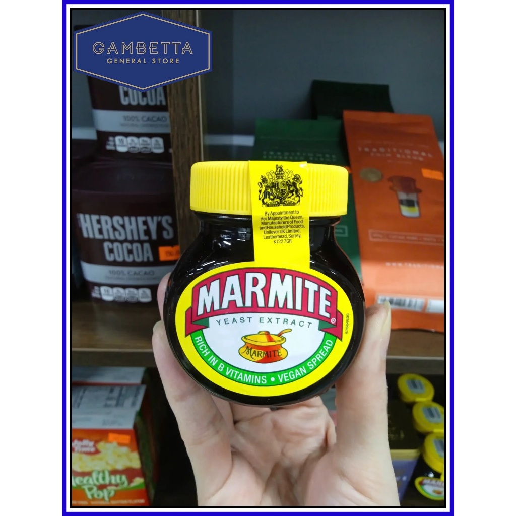 Men phết Bánh Mỳ Marmite Yeast Extract 125g