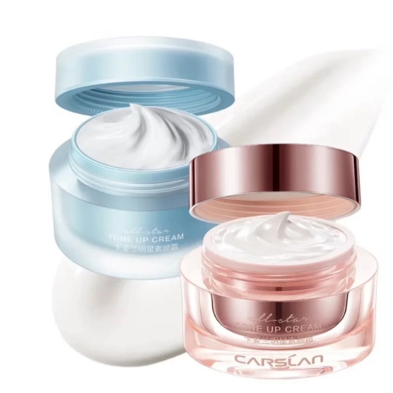 Kem nâng tông da Carslan kem lười trang điểm Kem lót che khuyết điểm hiệu quả Makeup nâng tông 50g