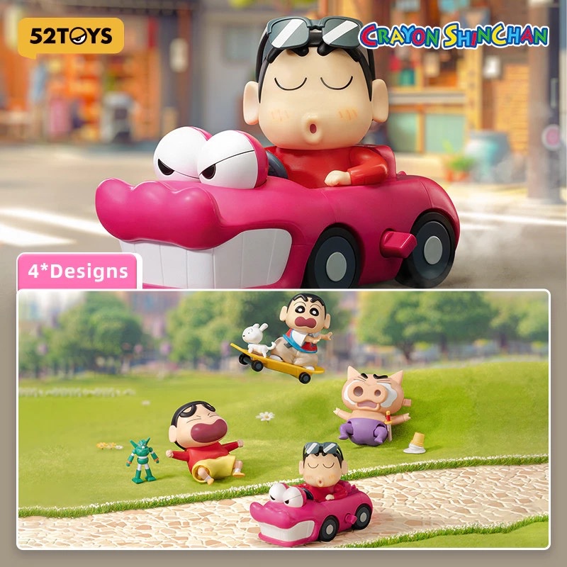 52TOYS: Crayon Shinchan Dynamic Shin-Vibes (Blind box set 4 hộp)