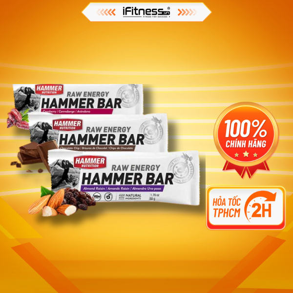 [Raw Energy Hammer Bar/Hộp 12 thanh] Thanh năng lượng Energy Hammer Bar