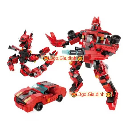 Bộ đồ chơi lắp ráp ninja MG-854S kèm nhân vật ngẫu nhiên😍L3go.Gia.dinh