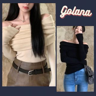 Áo Len Nữ Dài Tay, Áo Trễ Vai Dài Tay Len Siêu Nữ Tính ( có bigsize) ( Có Sẵn- Giao Ngay)