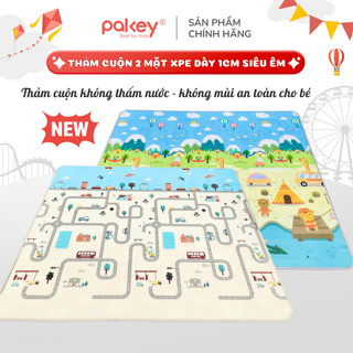 Thảm Xốp Cho Bé XPE 2 Mặt Loại Cuộn Sale Giá Sốc, Thảm Chơi Cho Bé Chống Nước Dày 1cm Cao Cấp