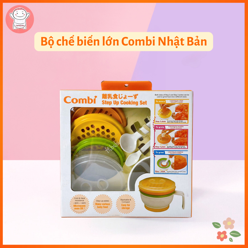 Bộ chế biến lớn Combi Nhật