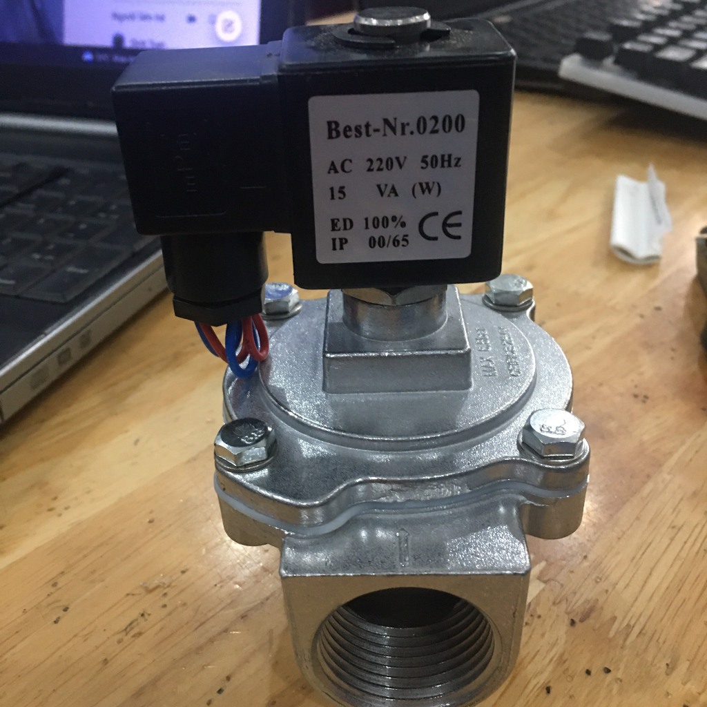 VAN RŨ BỤI DMF-Z-20  (3/4 inch)  , DMF-Z-25  ren 1 inch điện 24VDC hoặc 220VAC