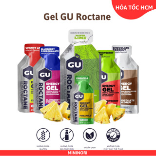 Gel Năng Lượng Chạy Bộ Bổ Sung Năng Lượng Đạp Xe ENERGY GEL GU ROCTANE - nhiều vị