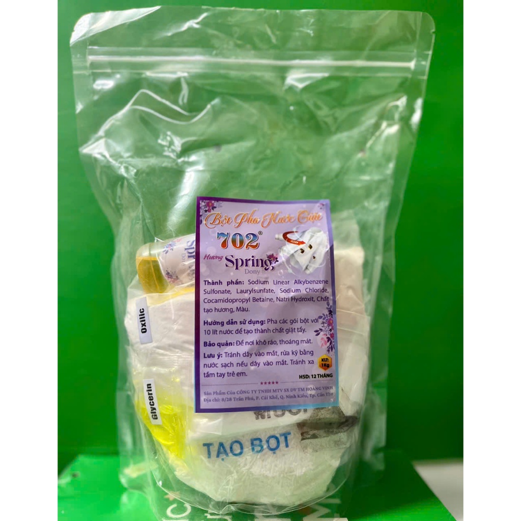 BỘT PHA NƯỚC GIẶT 10 LÍT HƯƠNG SPRING