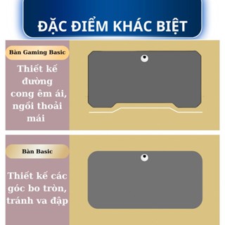 Bàn Học và làm việc, kiểu dáng Gaming không khoét chỗ ngồi chữ U, K, Z chân sắt sơn tĩnh điện chống xước. | BigBuy360 - bigbuy360.vn