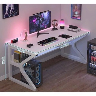 Bàn Học và làm việc, kiểu dáng Gaming không khoét chỗ ngồi chữ U, K, Z chân sắt sơn tĩnh điện chống xước. | BigBuy360 - bigbuy360.vn