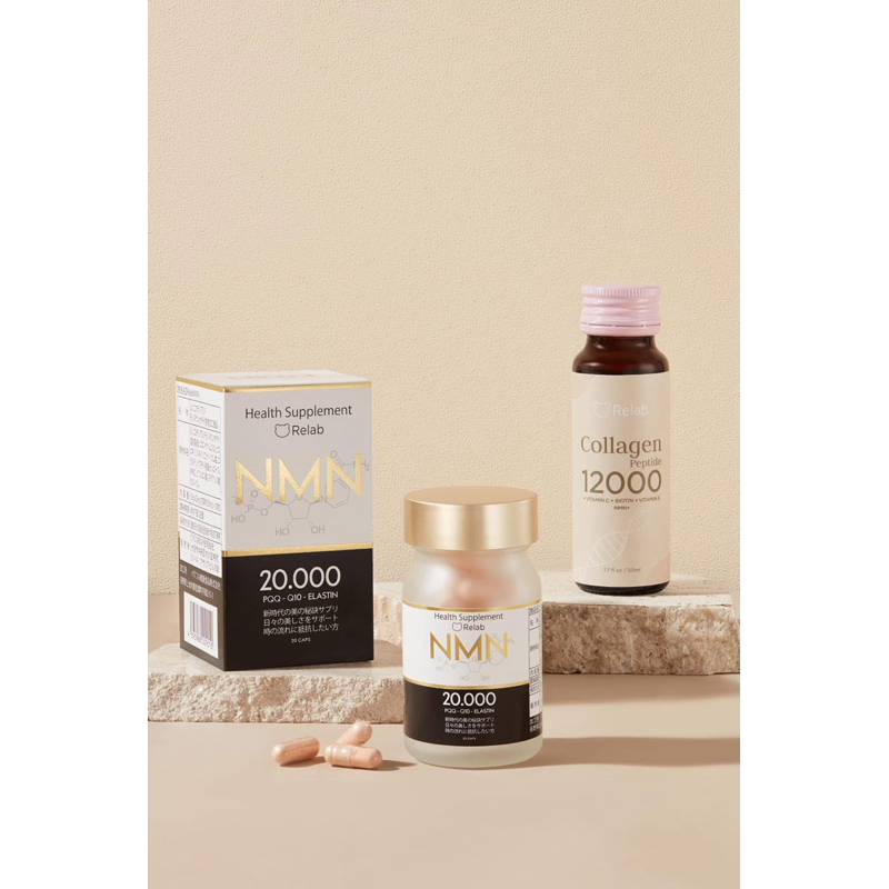 NMN RELAB 20000 JAPAN - TRẺ HOÁ GEN TRƯỜNG THỌ