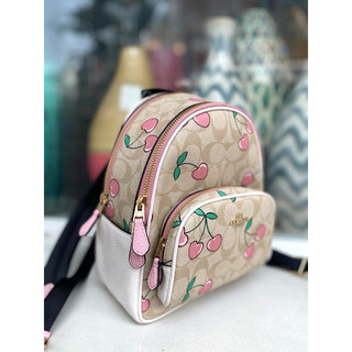 [Sale _Hinh thật] balo mini cherry siêu xinh Chính hãng