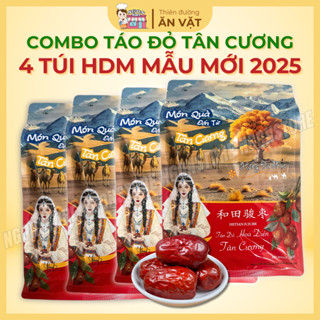 【HÀNG MỚI 2025 COMBO 4 Túi Táo Đỏ Tân Cương Size Đại Chính Hãng NGONSTORE
