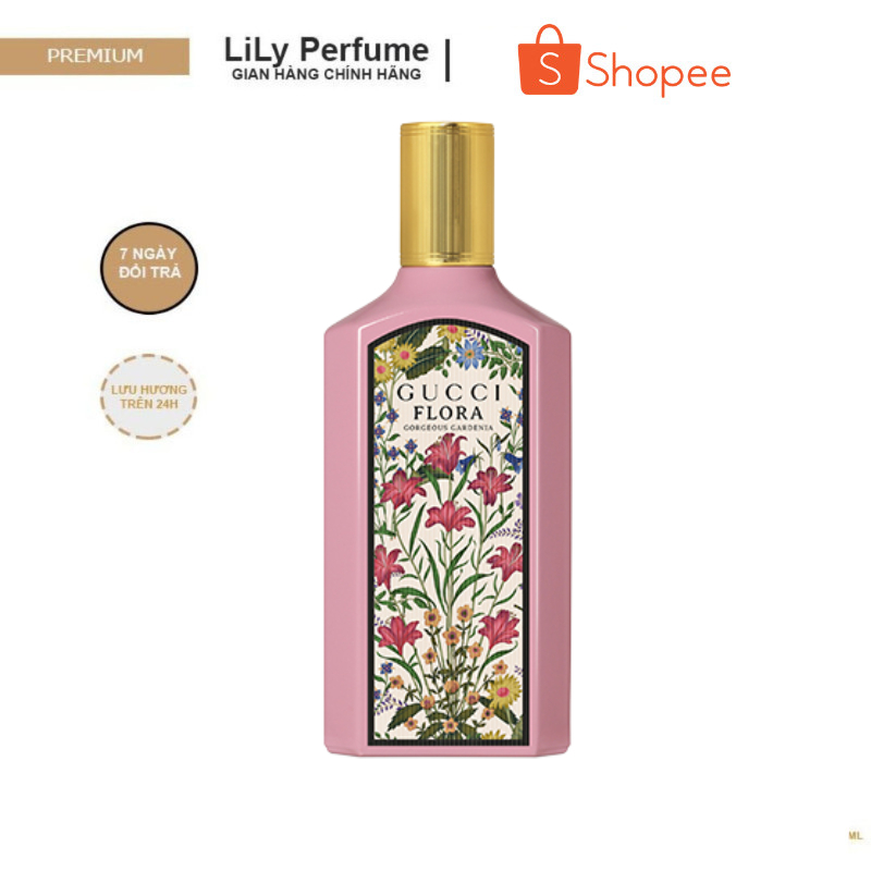 Nước hoa Gucci Flora Gorgeous Gardenia bản EDP 100ml - Lưu hương lâu