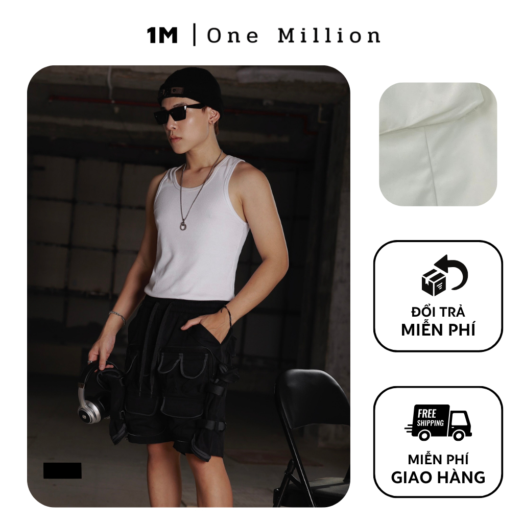 Quần Short Dù Túi Phối CN1295
