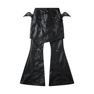 QUẦN ''005 CHAOS DREAM'' LEATHER SKIRT PANTS