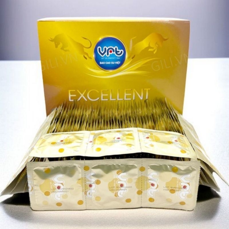 Combo 50 cái Bao Cao Su VRT giá rẻ dùng cho gia đình- nhà nghĩ- khách sạn- chất lượng đạt tiêu chuẩn