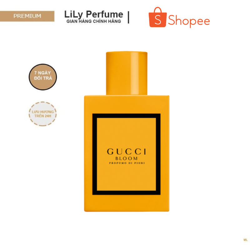Nước hoa Gucci Bloom Vàng Profumo Di Fiori màu vàng EDP 100ml - Nước hoa thanh mát hương nhẹ nhàng