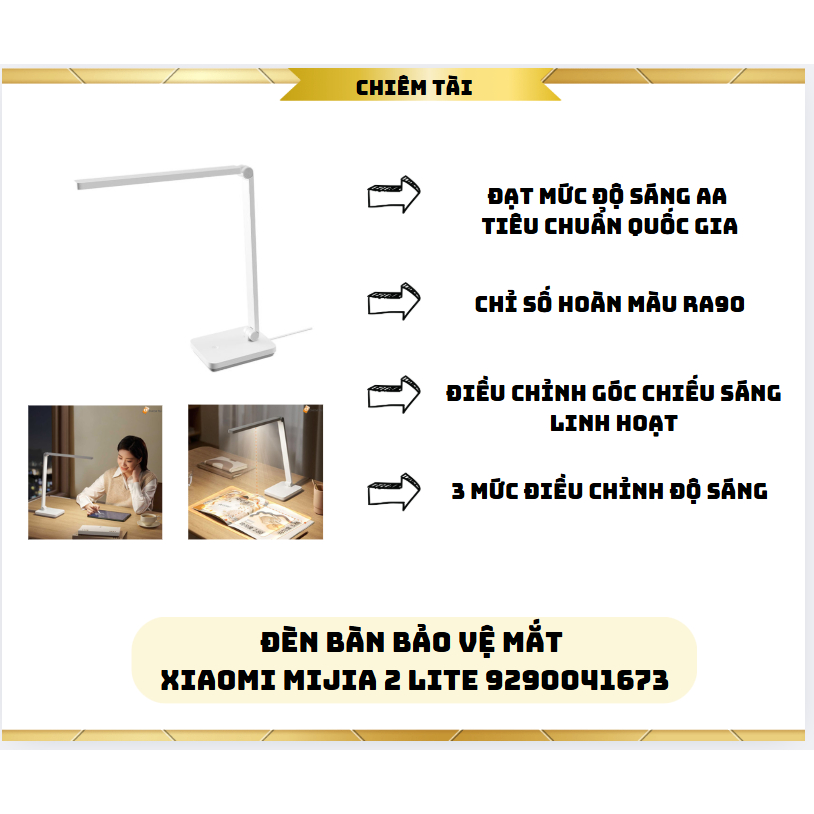 Đèn bàn bảo vệ mắt Xiaomi Mijia 2 Lite 9290041673