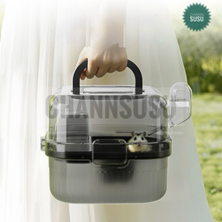  Lồng vận chuyển chuột Hawoo lồng du lịch nuôi chuột hamster thú cưng nhỏ - Channsusu Petshop 