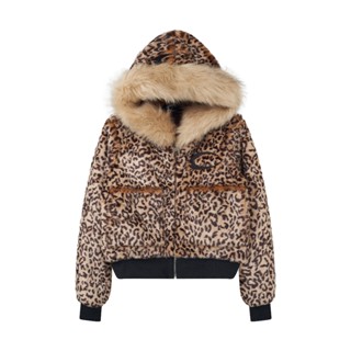 ÁO COZY LEOPARD FUR JACKET