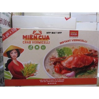 Miến cua ăn liền (Thùng 15 gói)