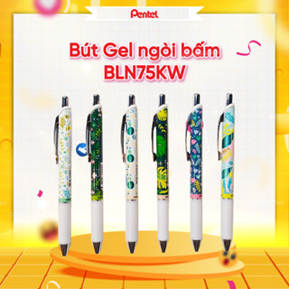 Bút Gel Pentel Energel Kawaii BLN75KW 0.5mm Nhanh Khô