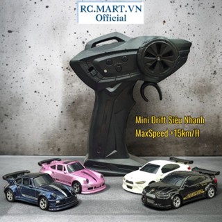 Xe điều khiển Mini Drift City Howheel FQD23 1:64 siêu nhanh 15KM/H có đèn và sạc