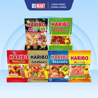 Kẹo Dẻo Haribo 80g Nhiều Loại
