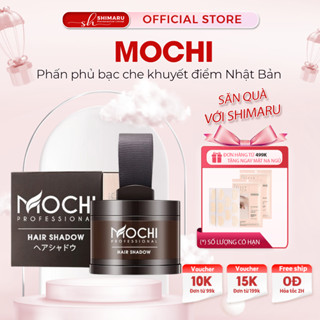 Phấn Phủ Bạc Tóc Mochi Nhật Bản - Phấn Phủ Bạc Chân Tóc MOCHI Dưỡng Tóc Chắc Khỏe, Che Khuyết Điểm Tóc Thưa, Hói Đầ