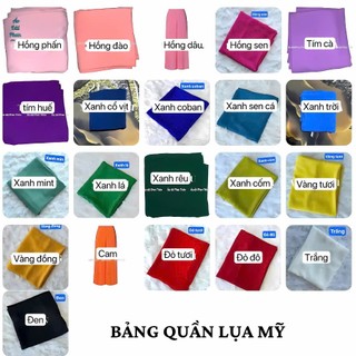 Áo Dài Trơn Lụa Mỹ Màu Vàng Siêu Hot, Mẫu Mới