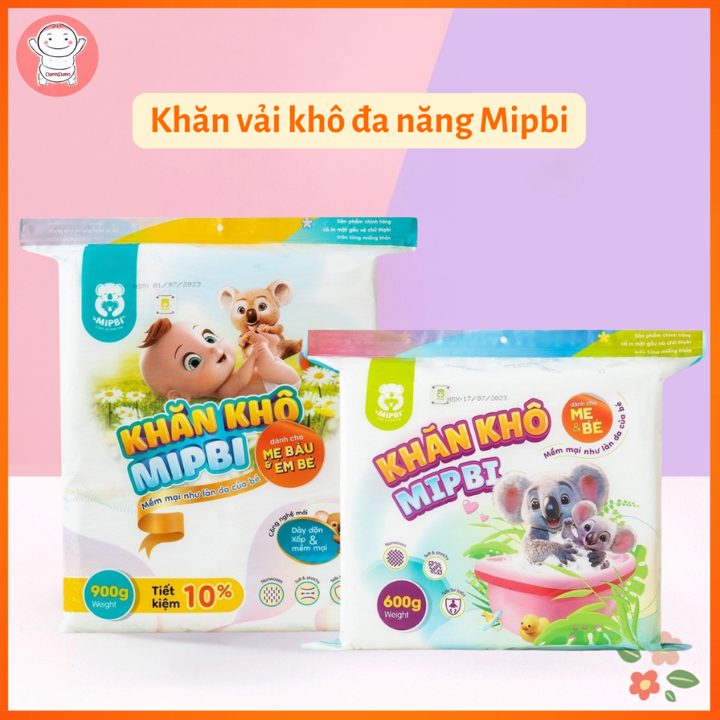 Khăn vải khô đa năng Mipbi