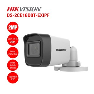 Camera Hikvision DS-2CE16D0T-IRP/ DS-2CE16D0T-LTS 2.0megapixel