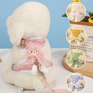 Yếm Dắt Chó Béc Bỉ Poodle Corgi Đi Dạo Cỡ Lớn K9 Tặng Kèm Dây Xích Mèo Cún Con Nhỏ Thú Cưng Ở Nhà Cực Ngầu Đẹp Dạng Thân