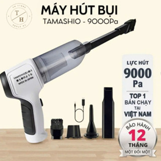 Máy Hút Bụi Cầm Tay TAMASHIO Không Dây Nhật Bản 6 Đầu Hút