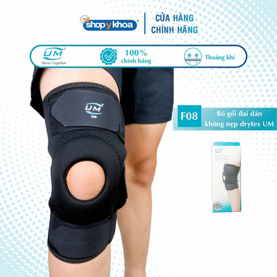 Bó Gối Đai Dán Không Nẹp Drytex UM F08 [United Medicare] [1 Cái]