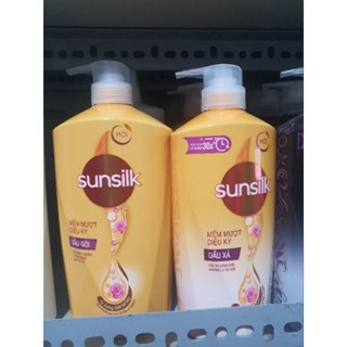 Combo dầu gội sunsilk mềm mượt  900g + dầu xả sunsilk 650g