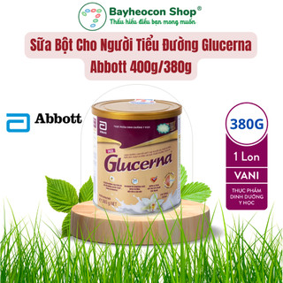   Date mới  Sữa bột dành cho người bị tiểu đường Abbott Glucerna 400g 380g 