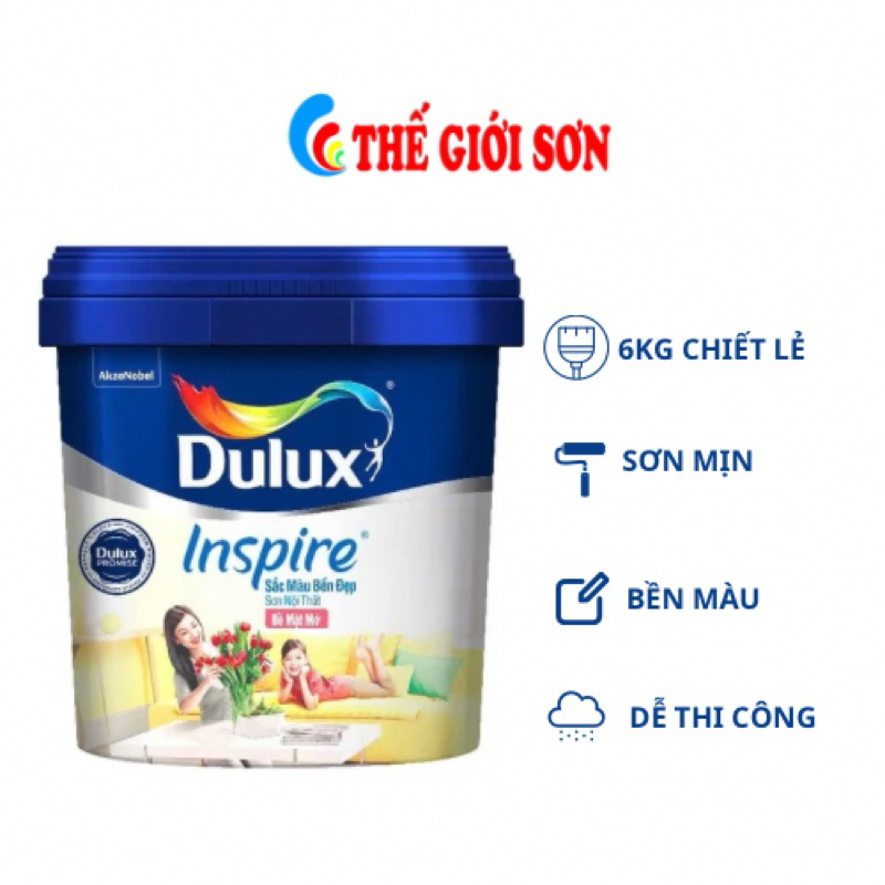 CHIẾT LẺ - 39A Sơn Dulux Inspire nội thất - Sơn trong nhà