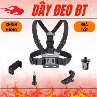 Dây đeo ngực làm camera hành trình chp điện thoại ( Dưới 7 inch) Và tất cả các dòng camera hành trình