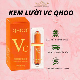 Kem Lười Che Khuyết Điểm Vc Qhoo - Kem Vc Qhoo vitamin C tone lên vẻ đẹp tự nhiên, cho làn da trắng sáng, chống nắng