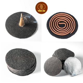 Miếng Lót Chống Cháy. Lót Đáy Lư, Chống Nứt, Chống Cháy Lư Xông Trầm Hương, Lư Đốt Nhang