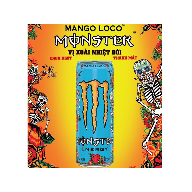 monster mango 335ml thùng 24 lon