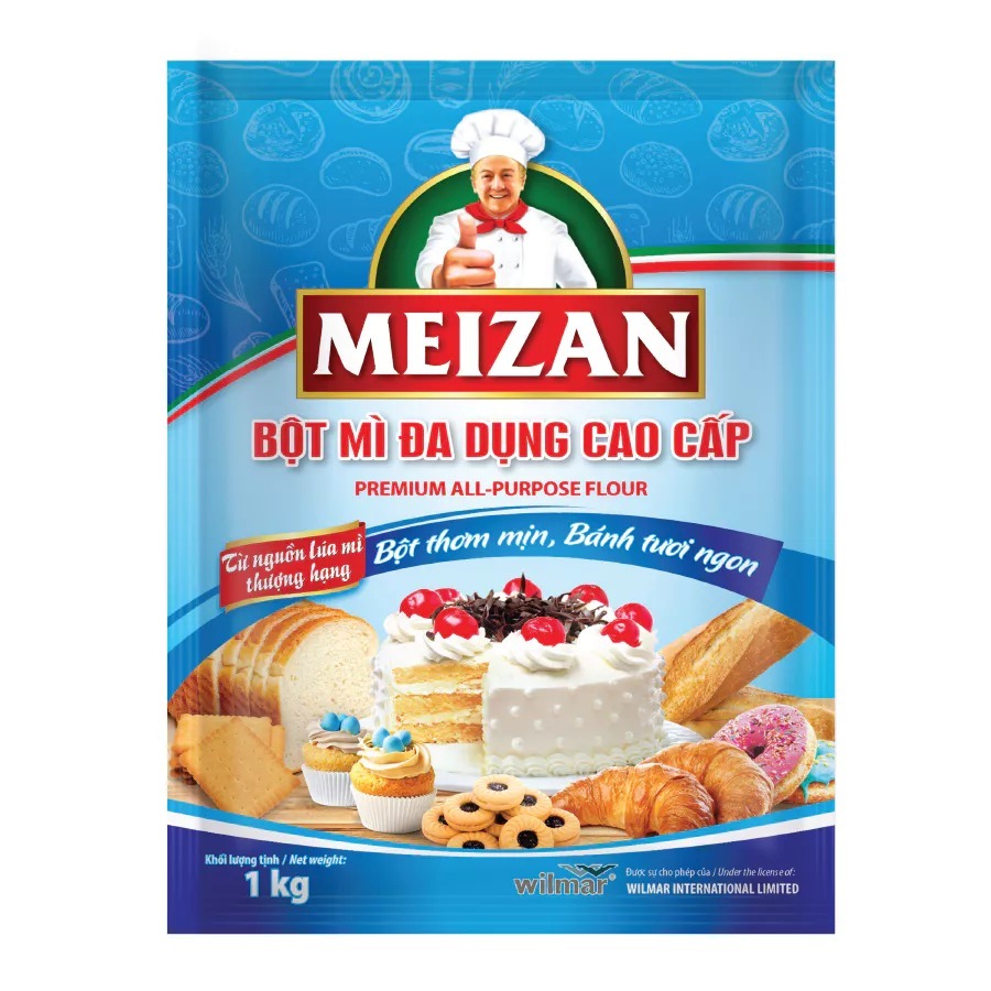 BỘT MÌ ĐA DỤNG MEIZAN 1KG