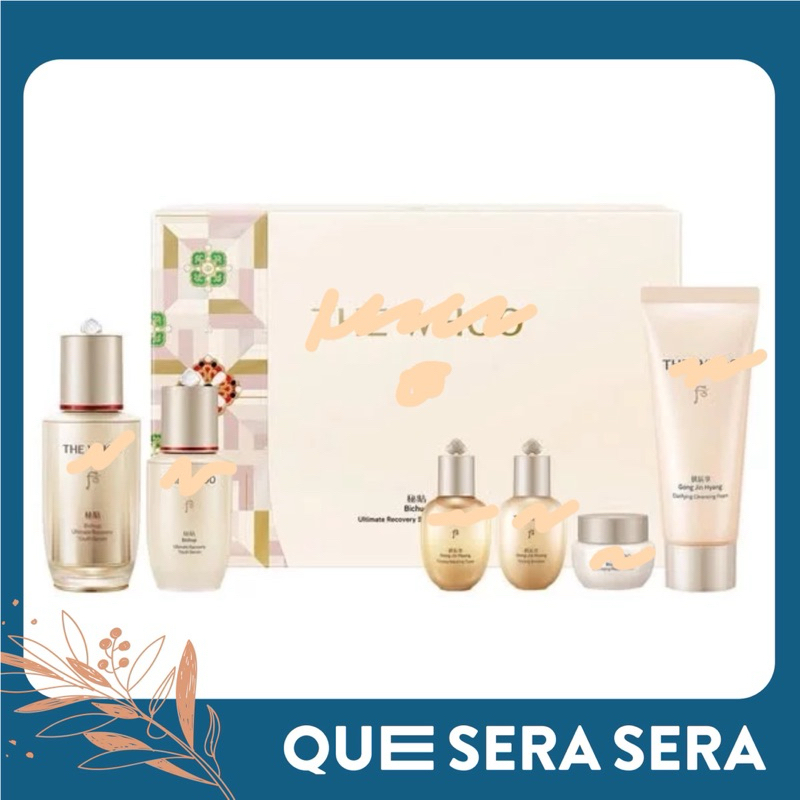 Set serum 6 món trẻ hoá chống lão hoá