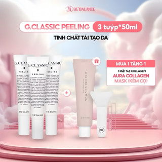 Tinh chất tái sinh làn da đa tầng Be'Balance G.Classic Peeling Kit (6gr x 3 tuýp 20ml)
