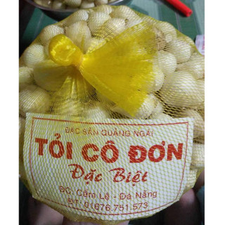 TÚI 500gr TỎI CÔ ĐƠN LÝ SƠN ( TỎI MỒ CÔI, TỎI 1 TÉP )