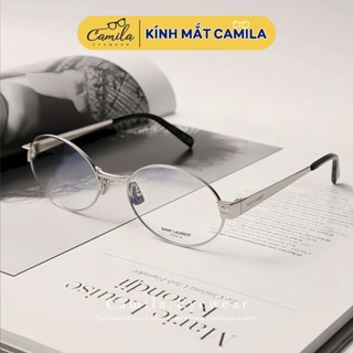 Gọng kính cận SL Pari dáng mắt oval nhỏ gọng kim loại thời trang hot girl SL9198