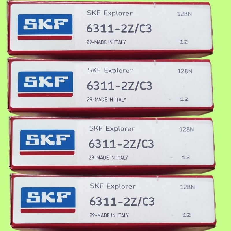Bạc đạn SKF nắp sắt 2Z/C3 6200 6201 6202 6203 6204 6205