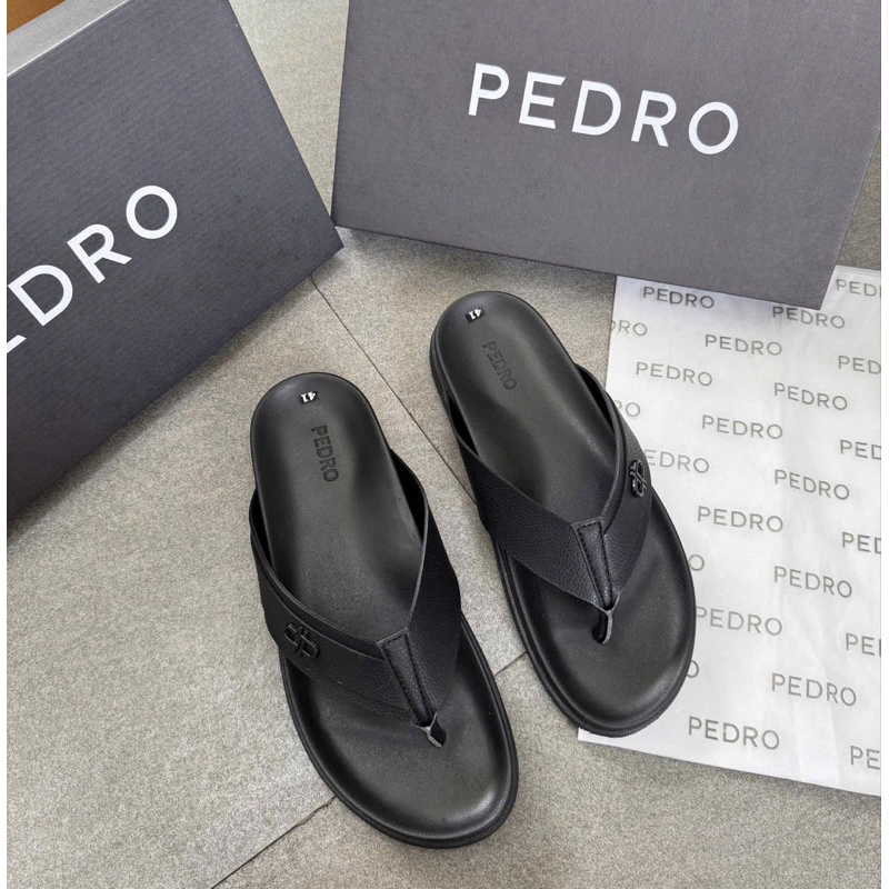 [Full box] Dép Kẹp PEDRO Nam Quai da xịn